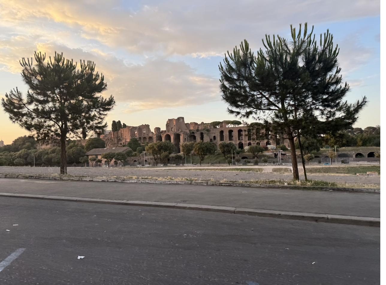 The Palatine Hill from the Circus Maximus