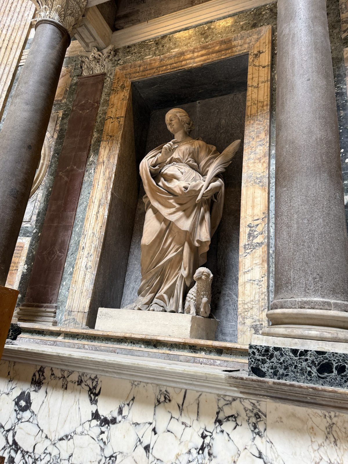The Marble Saints — St Agnes & St Anne