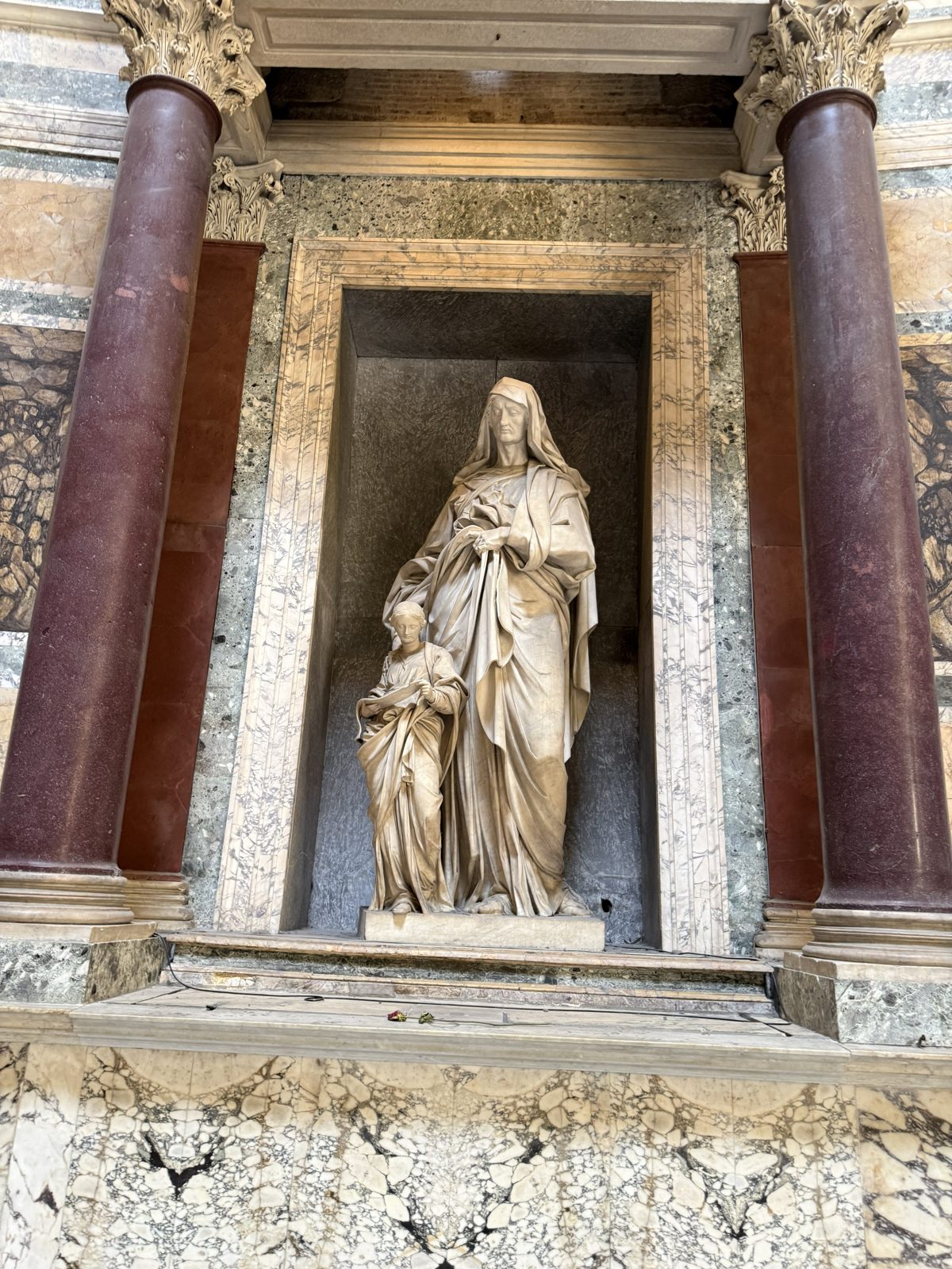 The Marble Saints — St Agnes & St Anne