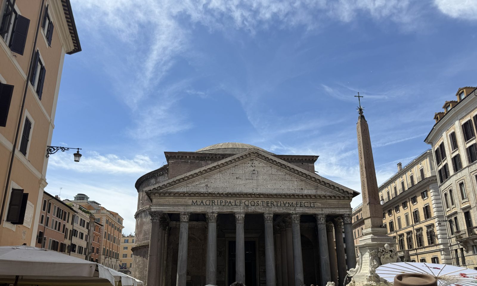 The Pantheon — Façade, Fountain & Portico