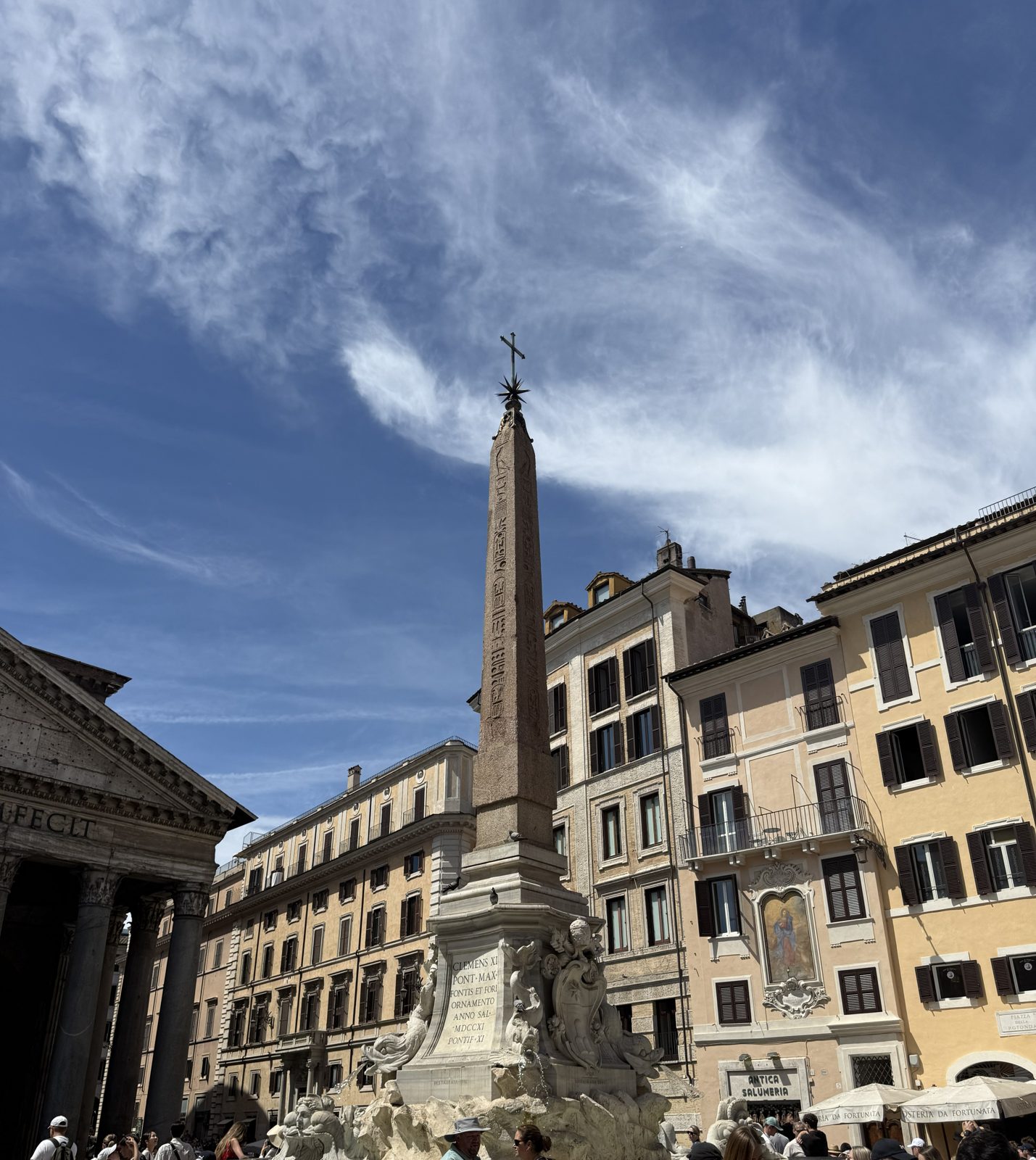 The Pantheon — Façade, Fountain & Portico