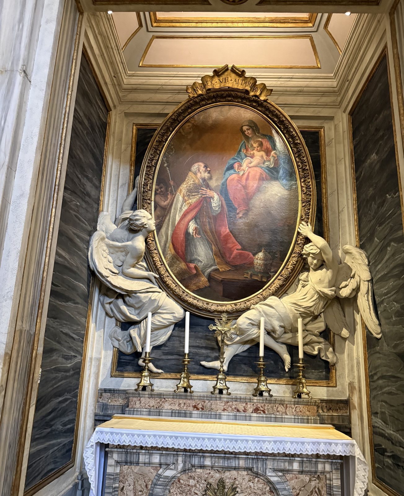 Regina Pacis & the Side-Aisle Altars