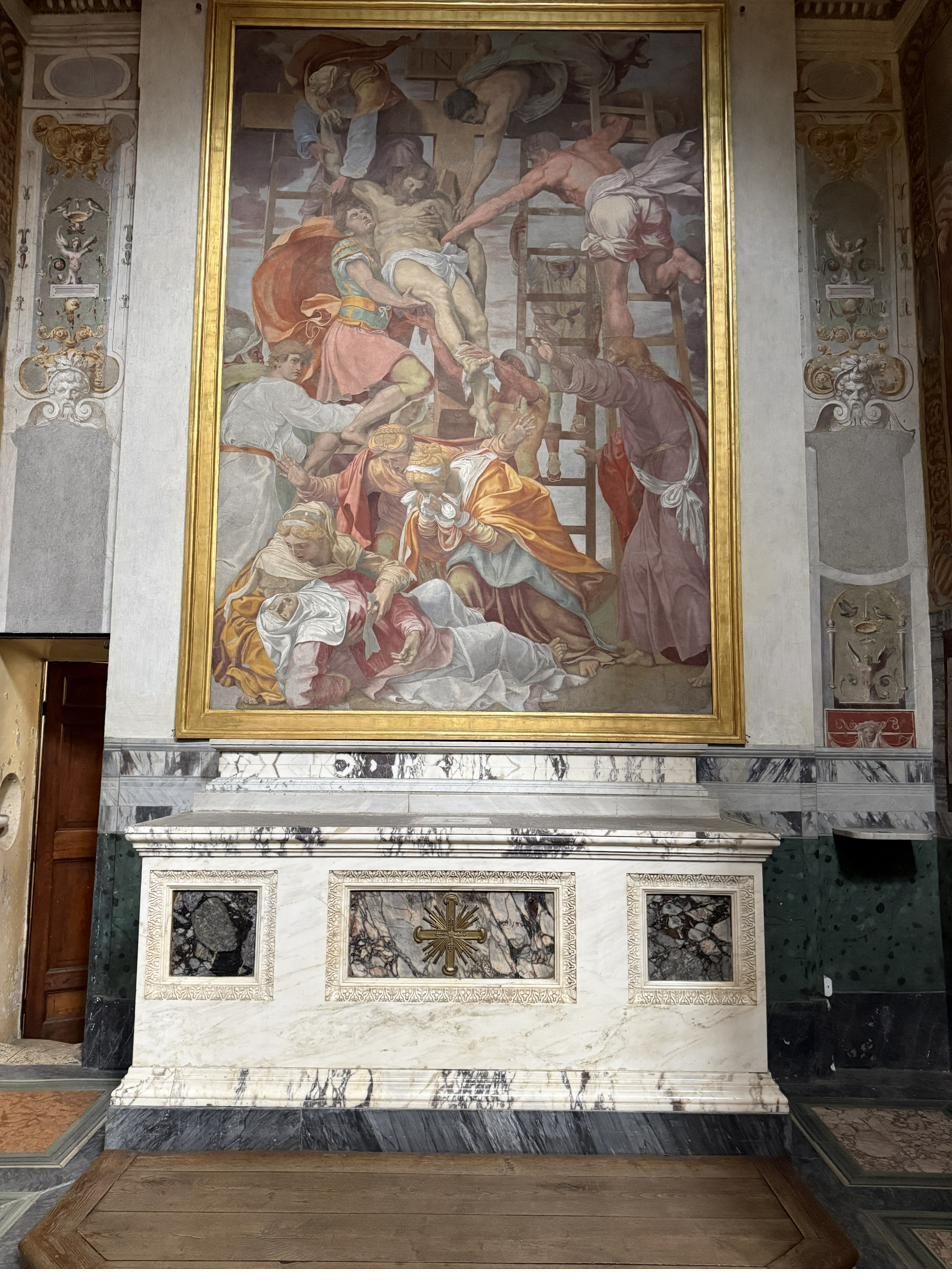 The Two Depositions of Trinità dei Monti