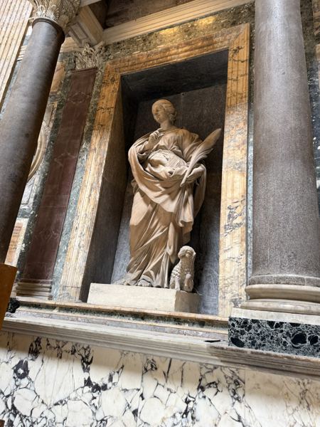 The Marble Saints — St Agnes & St Anne